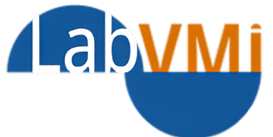 LabVMI logo with blue and orange text.